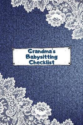 Book cover for Grandma's Babysitting Checklist