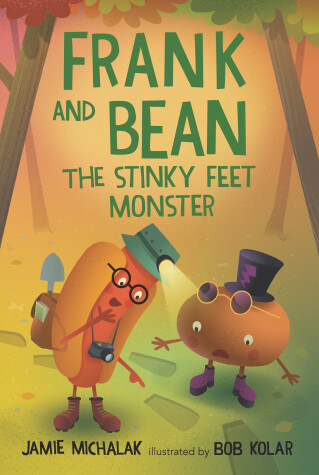 Book cover for The Stinky Feet Monster