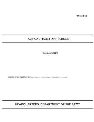 Book cover for FM 6-02.53 Tactical Radio Operations