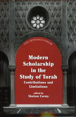 Book cover for Modern Scholarship in the Study of Torah