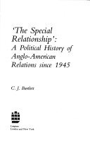 Book cover for The Special Relationship