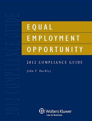 Book cover for Equal Employment Opportunity Compliance Guide, 2012 Edition