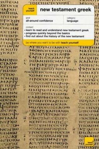 Cover of New Testament Greek