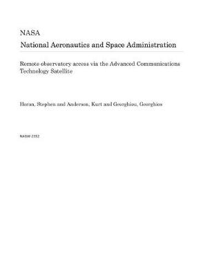 Book cover for Remote Observatory Access Via the Advanced Communications Technology Satellite