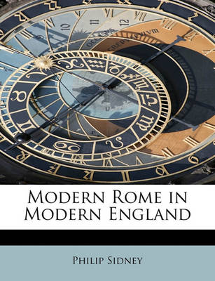 Book cover for Modern Rome in Modern England