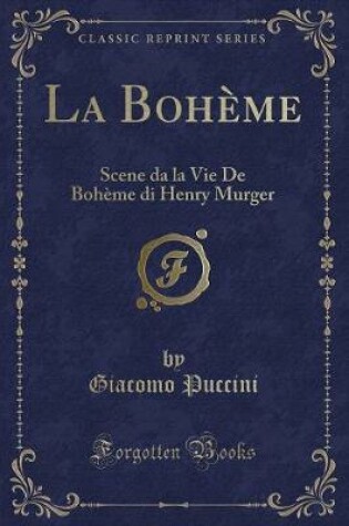 Cover of La Bohème