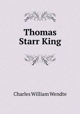 Book cover for Thomas Starr King