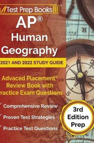 Cover of AP Human Geography 2021 and 2022 Study Guide