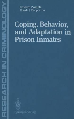 Book cover for Coping, Behavior, and Adaptation in Prison Inmates