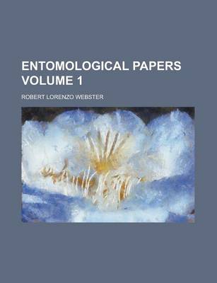 Book cover for Entomological Papers Volume 1