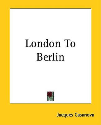 Book cover for London to Berlin