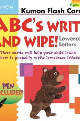 Cover of ABC's Write and Wipe Lowercase Letters