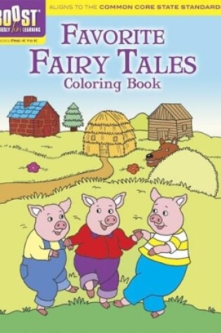 Cover of Boost Favorite Fairy Tales Coloring Book