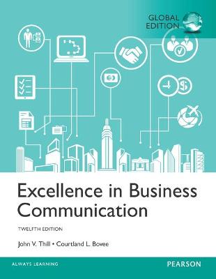 Book cover for Excellence in Business Communication, Global Edition