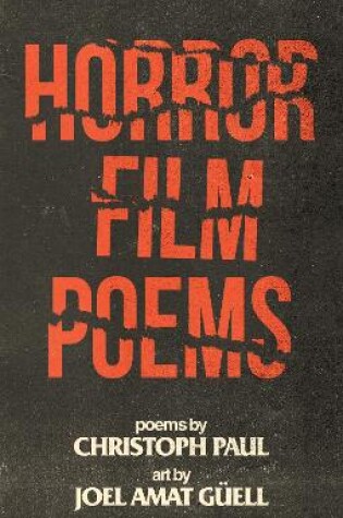 Cover of Horror Film Poems