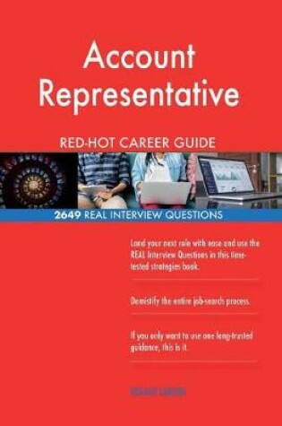 Cover of Account Representative Red-Hot Career Guide; 2649 Real Interview Questions