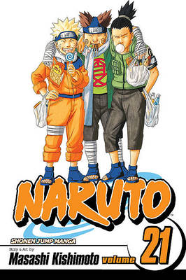 Book cover for Naruto 21