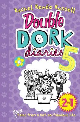 Book cover for Double Dork Diaries #5