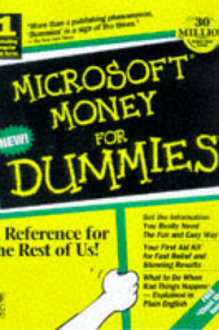 Cover of Microsoft Money 98 For Dummies