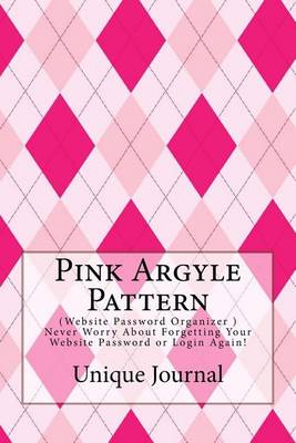 Book cover for Pink Argyle Pattern