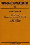 Book cover for Literatura Hispanoamericana Colonial