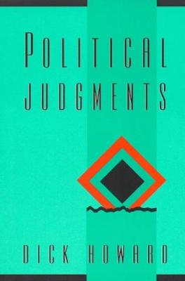 Book cover for Political Judgments