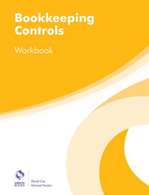 Book cover for Bookkeeping Controls Workbook