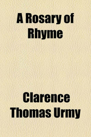 Cover of A Rosary of Rhyme