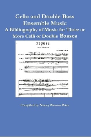 Cover of Cello and Double Bass Ensemble Music