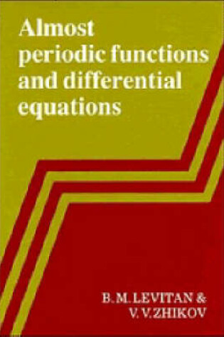 Cover of Almost Periodic Functions and Differential Equations