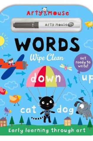 Cover of Arty Mouse Wipe Clean Words