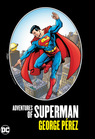 Book cover for Adventures of Superman by George Perez
