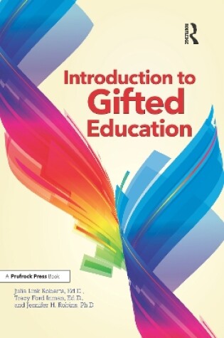 Cover of Introduction to Gifted Education