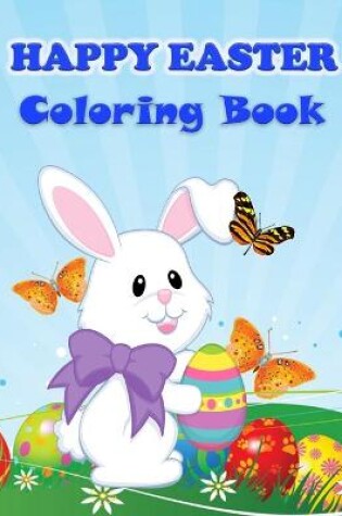 Cover of Happy Easter Coloring Book