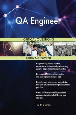 Cover of QA Engineer Critical Questions Skills Assessment