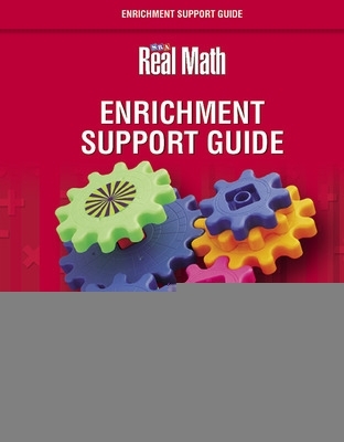 Book cover for Real Math Enrichment Support Guide, Grade K