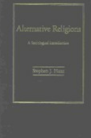 Cover of Alternative Religions