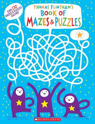 Book cover for Thomas Flintham's Book of Mazes and Puzzles