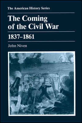 Book cover for The Coming of the Civil War