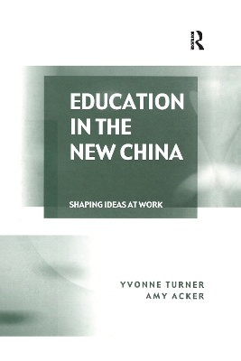 Book cover for Education in the New China