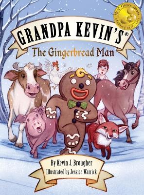 Book cover for Grandpa Kevin's...The Gingerbread Man