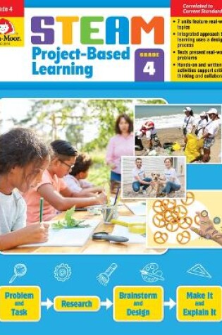 Cover of Steam Project-Based Learning, Grade 4