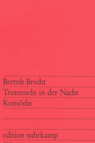 Cover of Trommeln in der Nacht