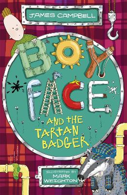 Book cover for Boyface and the Tartan Badger