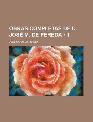 Book cover for Obras Completas de D. Jose M. de Pereda (1)