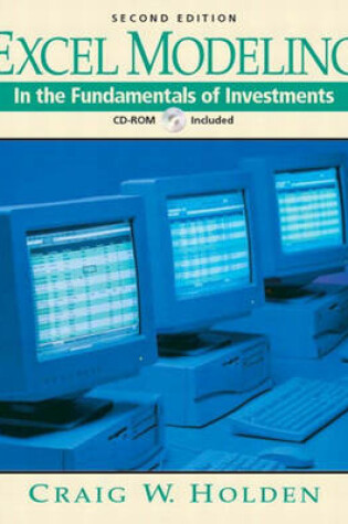 Cover of Excel Modeling in the Fundamentals of Investments Book and CD-ROM