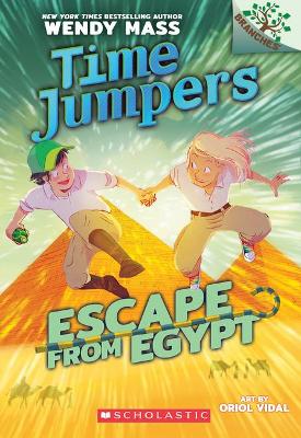 Book cover for Escape from Egypt: A Branches Book (Time Jumpers #2)
