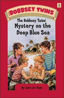 Book cover for The Bobbsey Twins' Mystery on the Deep Blue Sea