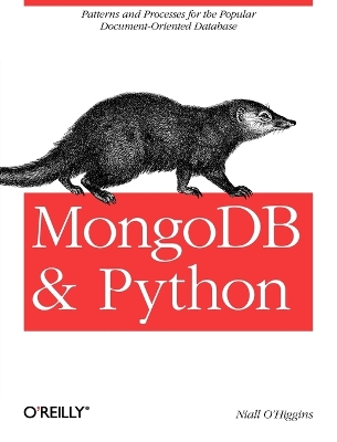 Book cover for MongoDB and Python