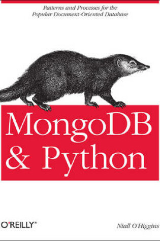 Cover of MongoDB and Python